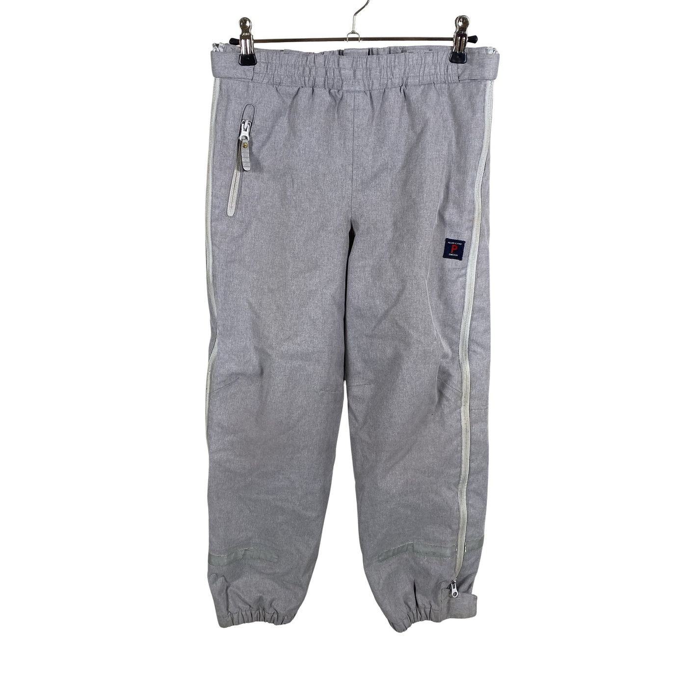 Unisex Polarn O. Pyret - Spring/Fall pants, size 128 - 134 - Gray (1)