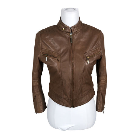 Unisex Andiata - Leather jacket, size 34 - Brown ()