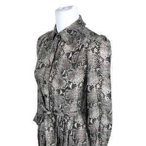 Unisex Andiata - Schiffon dress, size 34 - Brown (3)