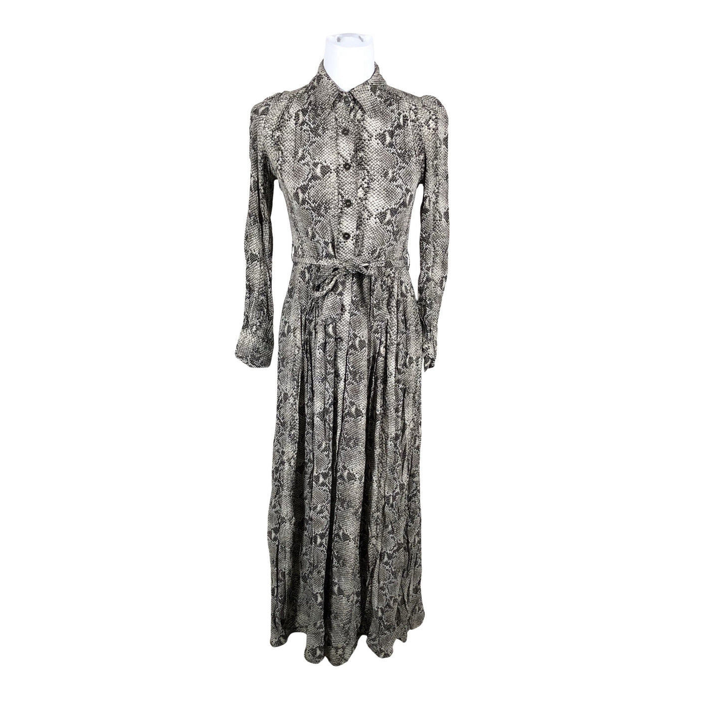 Unisex Andiata - Schiffon dress, size 34 - Brown (1)
