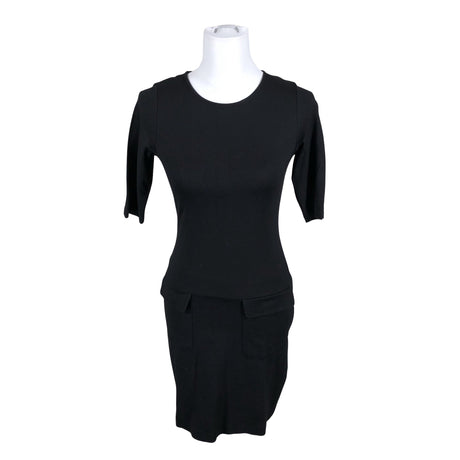Unisex Filippa K. - Tricot dress, size 34 - Black ()