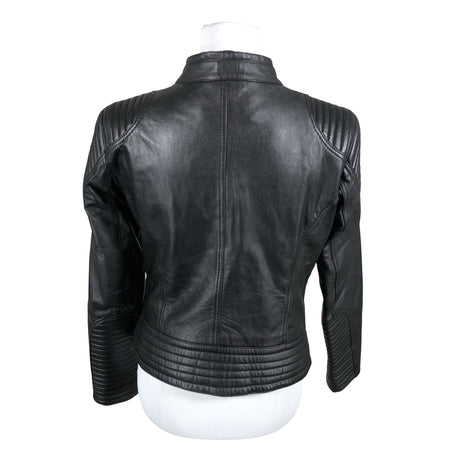 Unisex Andiata - Leather jacket, size 38 - Black (2)
