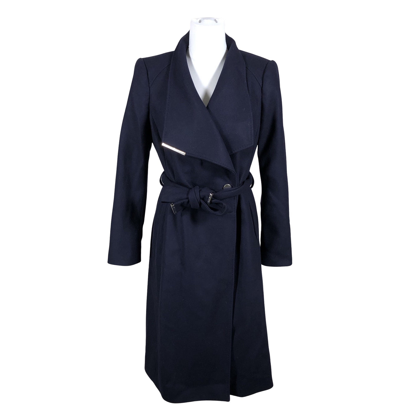 Unisex Ted Baker - Wool coat, size 38 - Blue (1)