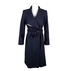 Unisex Ted Baker - Wool coat, size 38 - Blue (1)