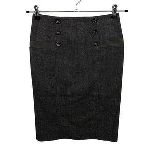 Unisex Ouì - Fabric skirt, size 34 - Brown (1)