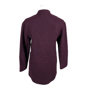 Unisex Esprit - Wool coat, size 36 - Wine red (2)
