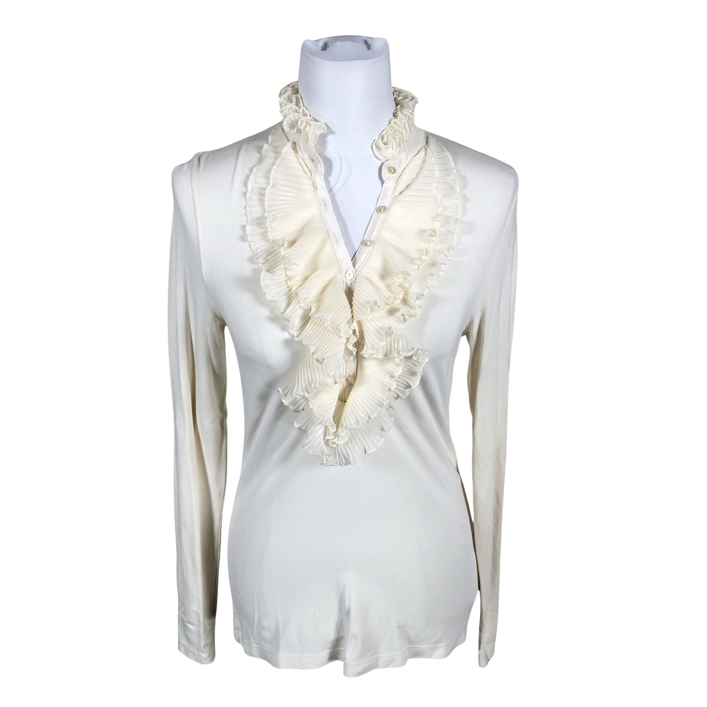 Unisex Lauren Ralph Lauren - Blouse, size 38 - Natural white (1)