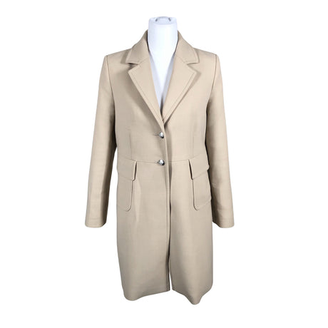 Unisex Andiata - Wool coat, size 38 - Beige ()