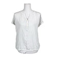 Unisex Cecil - Short-sleeved blouse, size 38 - White ()
