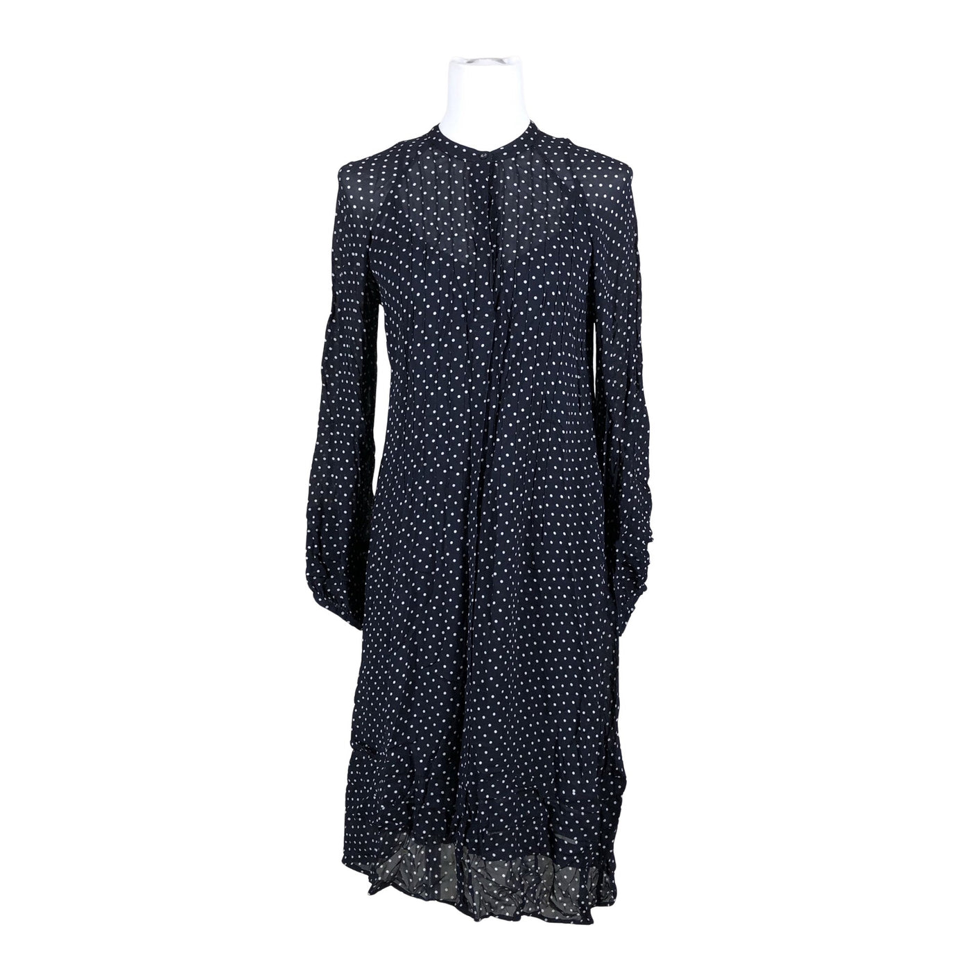 Unisex Samsoe&Samsoe - Schiffon dress, size 38 - Blue (1)