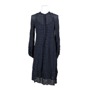 Unisex Samsoe&Samsoe - Schiffon dress, size 38 - Blue (1)