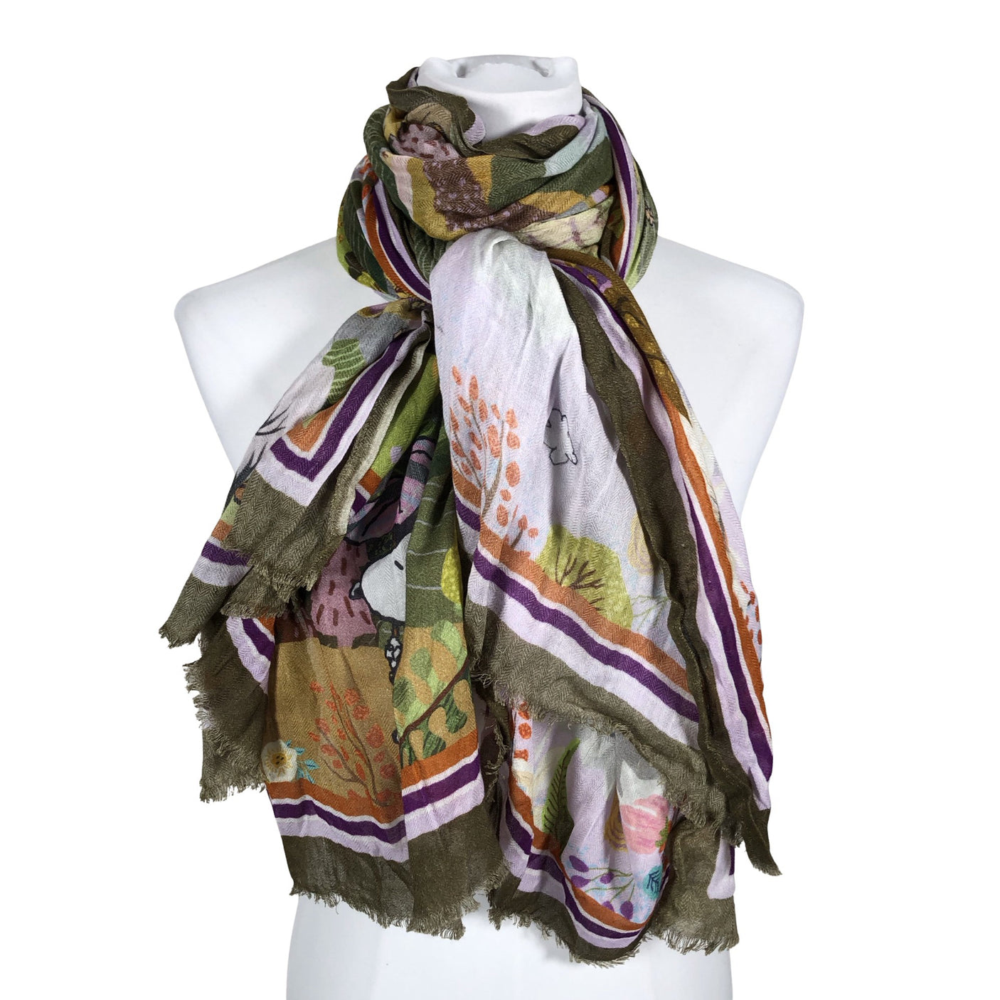 Unisex Codello - Scarf, size Maxi - Violet (1)