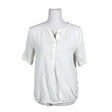 Unisex Cecil - Short-sleeved blouse, size 38 - White ()