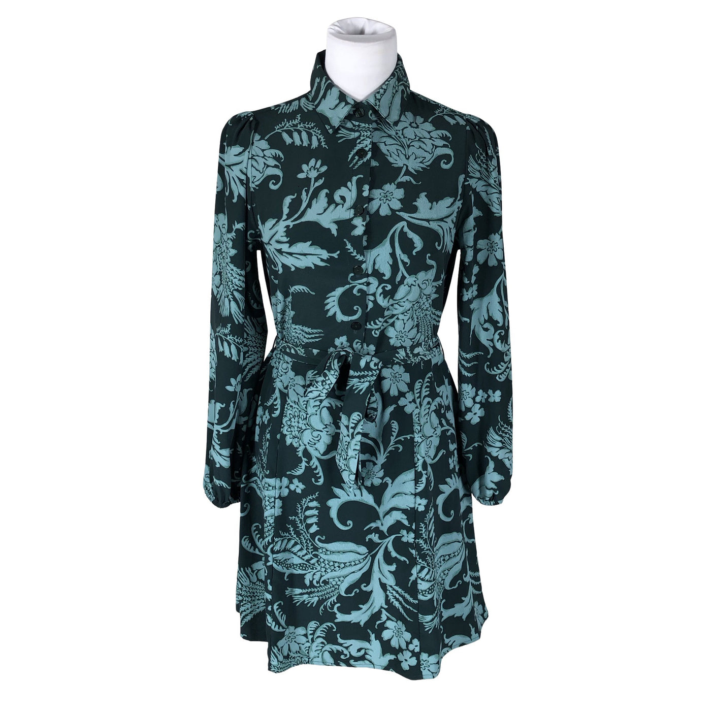 Unisex OVS - Schiffon dress, size 36 - Green (1)