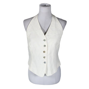 Unisex Friis&Company - Vest, size 40 - White (1)