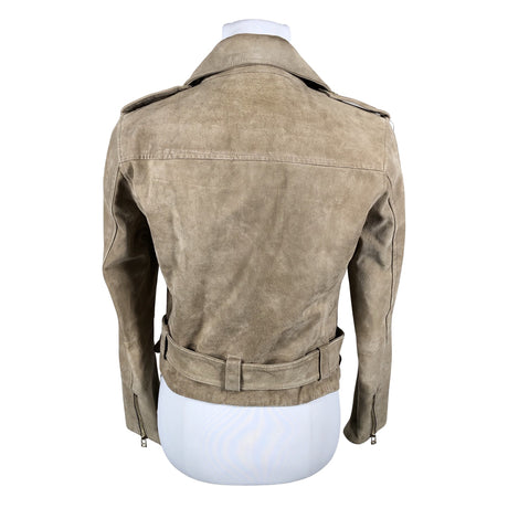 Unisex Goosecraft - Leather jacket, size 40 - Beige (2)