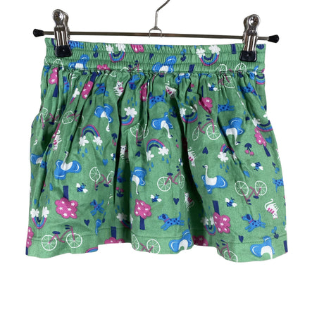 Unisex Handmade - Fabric skirt, size 116 - 122 - Green ()