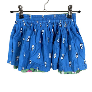 Unisex Handmade - Fabric skirt, size 116 - 122 - Green (2)