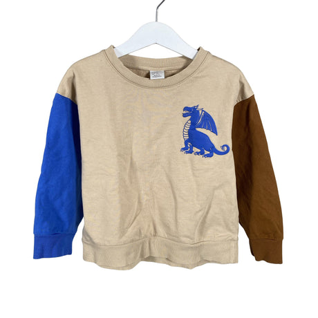 Unisex Lindex - Sweatshirt, size 110 - 116 - Beige ()