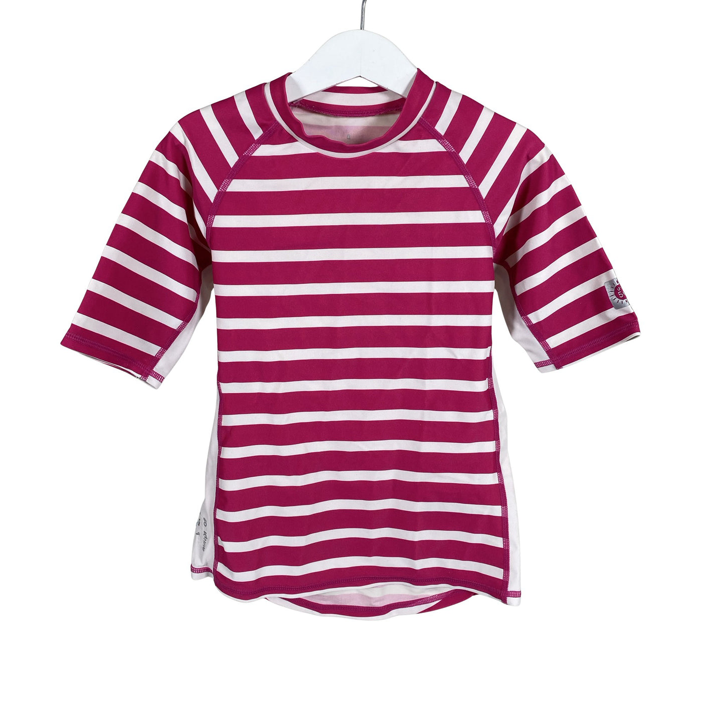 Unisex Reima - Swim shirt, size 110 - 116 - Pink (1)
