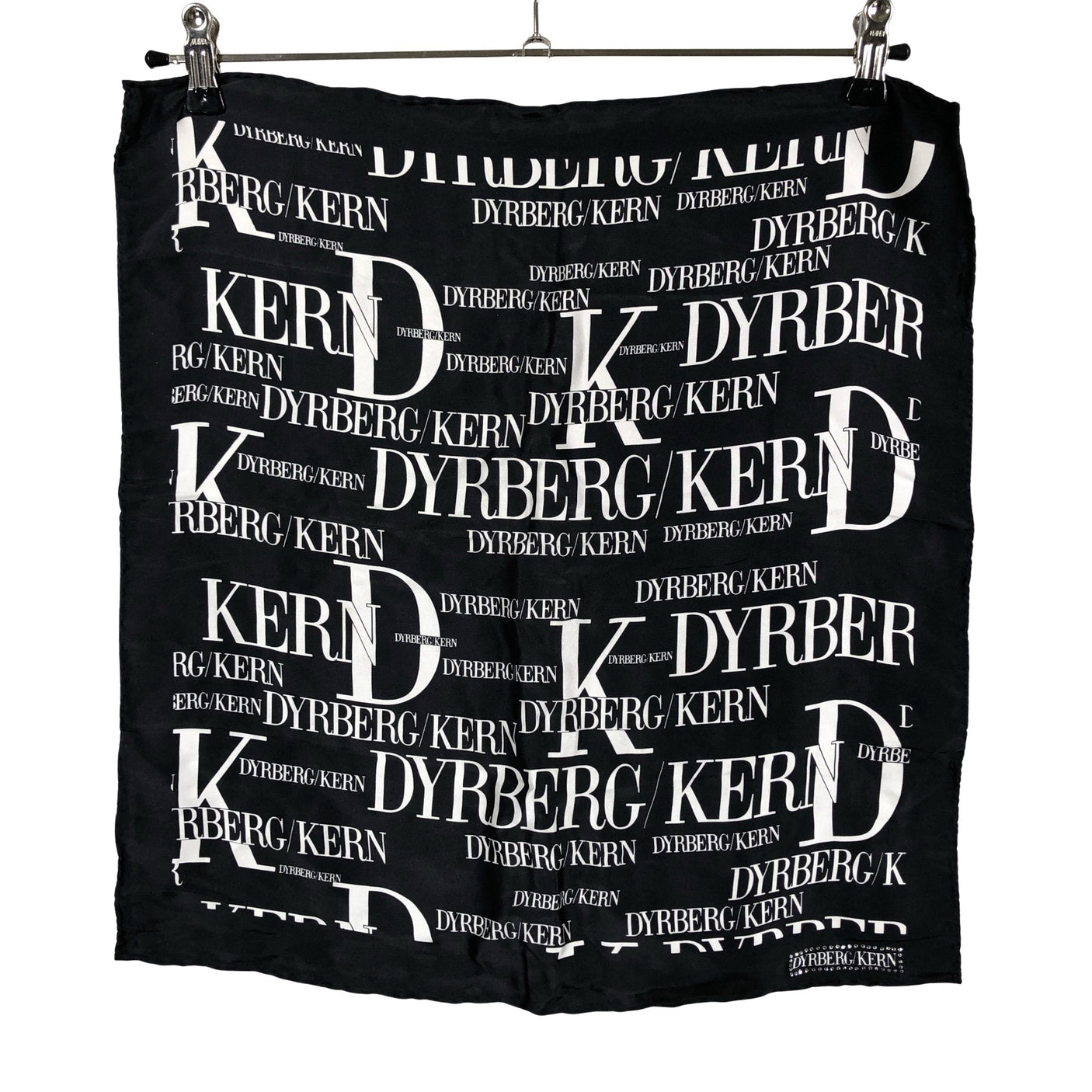 Unisex DYRBERG/KERN - Scarf, size Midi - Black (2)