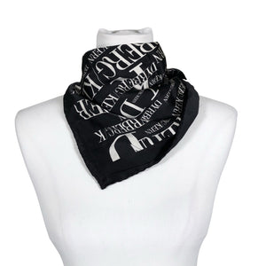 Unisex DYRBERG/KERN - Scarf, size Midi - Black (1)