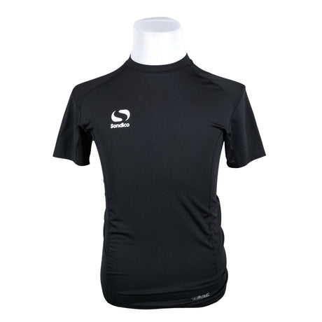 Unisex Sondico - Sports shirt, short sleeve, size L - Black ()