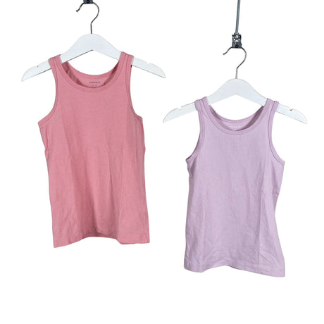 Unisex Name It - Tricot tank top, size 104 - 110 - Light pink ()