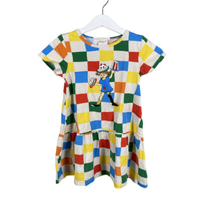 Unisex Martinex - Tricot dress, size 104 - 110 - Blue (1)