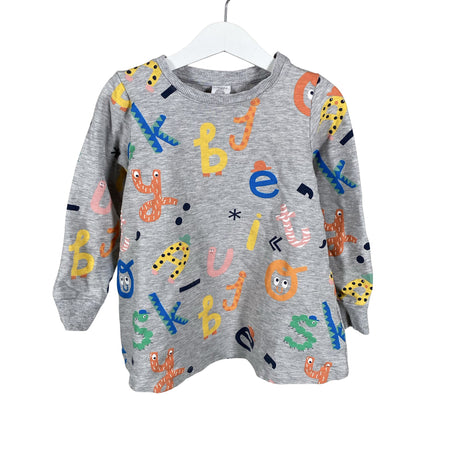 Unisex Lindex - Tricot tunic, size 104 - 110 - Gray ()
