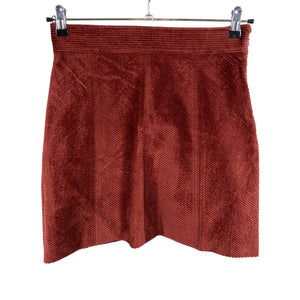 Unisex Vanessa Bruno - Fabric skirt, size 38 - Wine red (1)