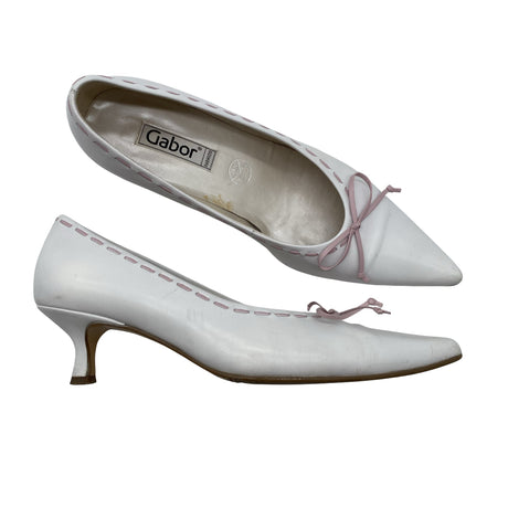 Unisex Gabor - High heels, size 38 - White ()