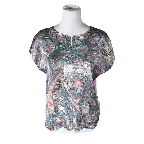 Unisex More&More - Short-sleeved blouse, size 38 - Light pink ()