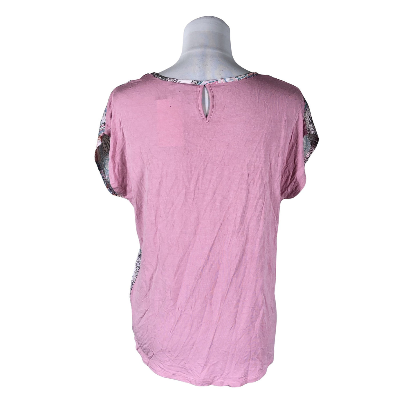 Unisex More&More - Short-sleeved blouse, size 38 - Light pink (2)