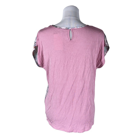 Unisex More&More - Short-sleeved blouse, size 38 - Light pink (2)