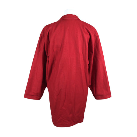 Unisex Master-Coat - Wool coat, size 38 - Red (2)