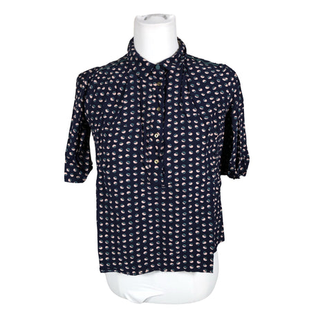 Unisex Noa Noa - Short-sleeved blouse, size 36 - Blue (2)