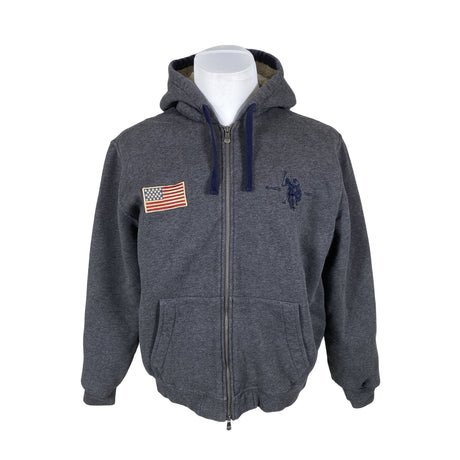 Unisex U.S. Polo Assn. - Hoodie, size XXL - Gray ()