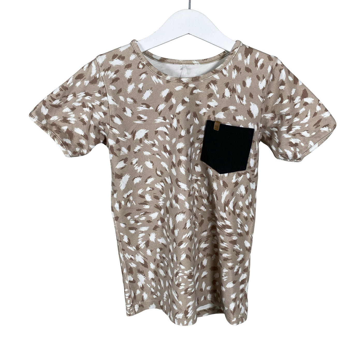 Unisex Metsola - T-shirt, size 122 - 128 - Beige (1)