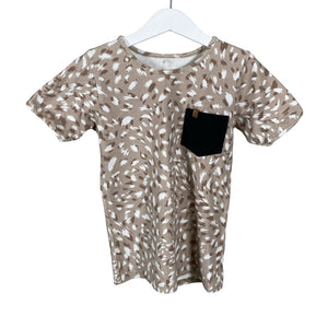 Unisex Metsola - T-shirt, size 122 - 128 - Beige (1)
