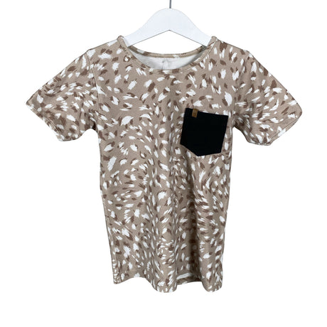 Unisex Metsola - T-shirt, size 122 - 128 - Beige ()