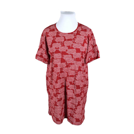 Unisex Nanso - Nightshirt, size 48 - Red ()