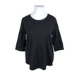 Unisex Peter Hahn - Tricot shirt, size 46 - Black ()