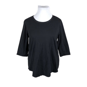 Unisex Peter Hahn - Tricot shirt, size 46 - Black (1)