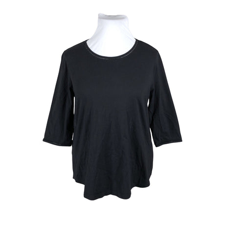 Unisex Peter Hahn - Tricot shirt, size 46 - Black ()