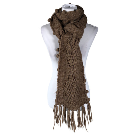 Unisex Handmade - Scarf, size Ei kokoa - Brown ()