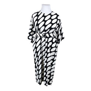 Unisex Marimekko - Schiffon dress, size 42 - Black (1)