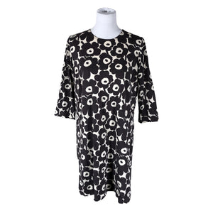 Unisex Marimekko - Tricot dress, size 38 - Brown (1)