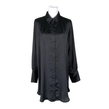 Unisex Lindex - Schiffon tunic, size 40 - Black ()