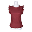Unisex Guess - Tricot tank top, size 40 - Red ()